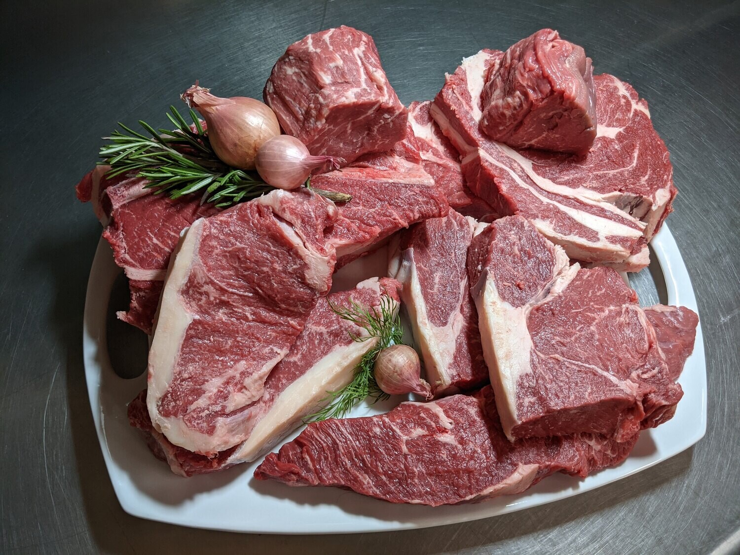 DEPOSIT for CUSTOM CUT SIDE of Beef starting at: