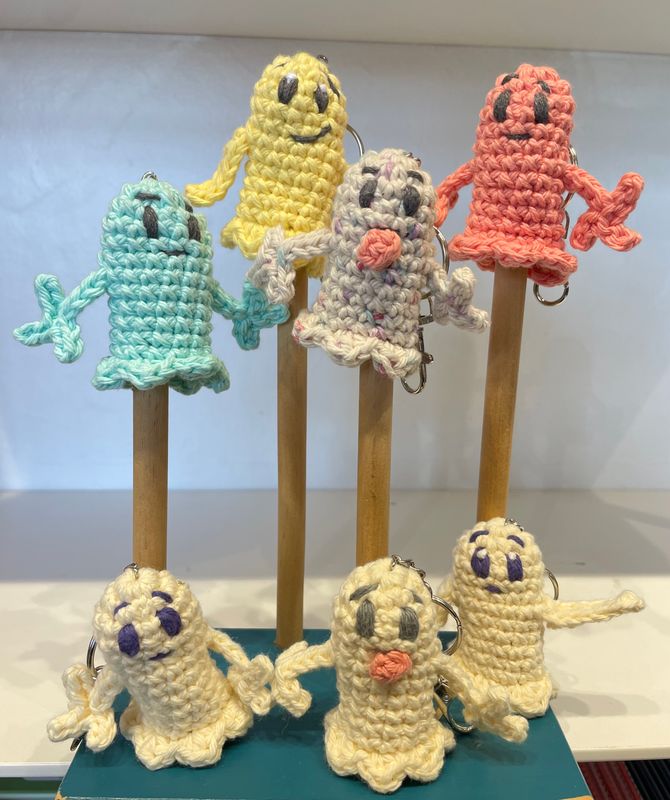 Nonlinear Nomad Ghost Keychain