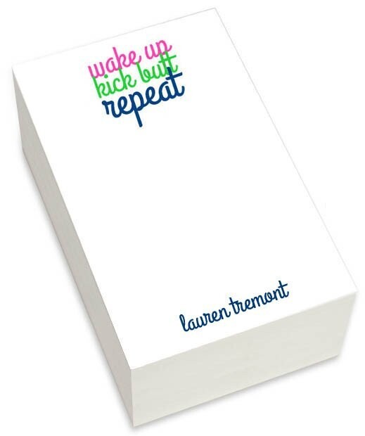 Wake Up Kick Butt Chunky Notepad