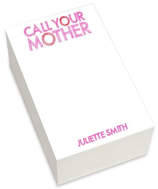 Call Your Mother Chunky Notepad