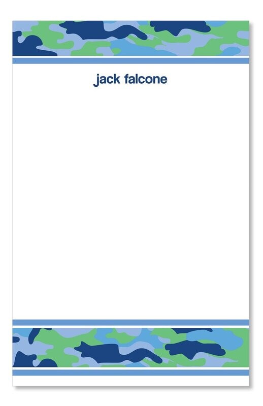 Camo Notepad