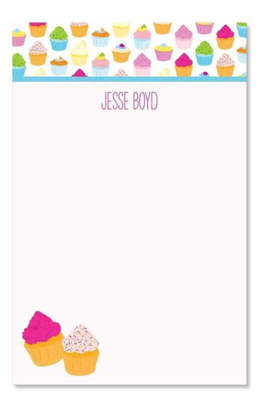 Cupcakes Notepad