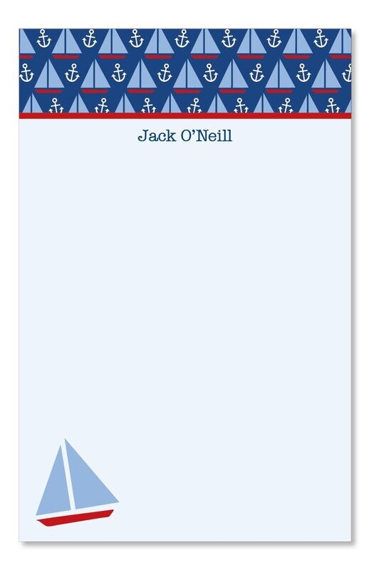 Sailboats Notepad