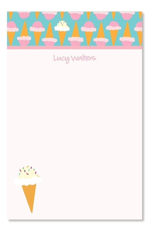 Ice Cream Notepad