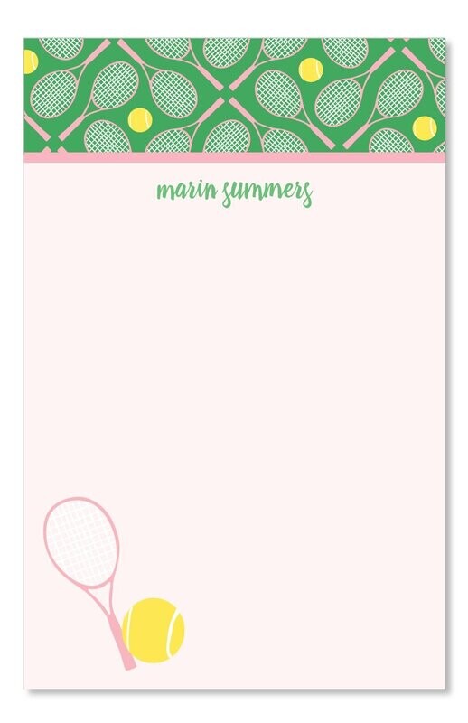 Tennis Notepad