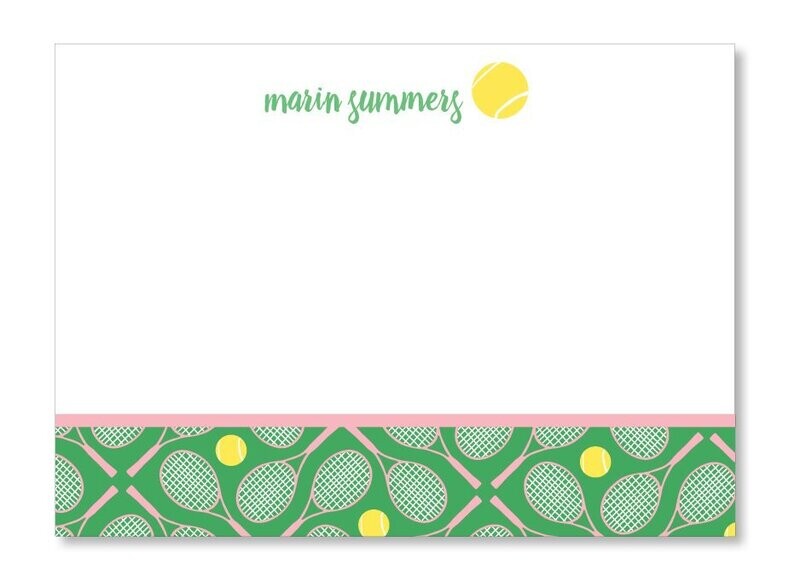 Tennis Notecard Set