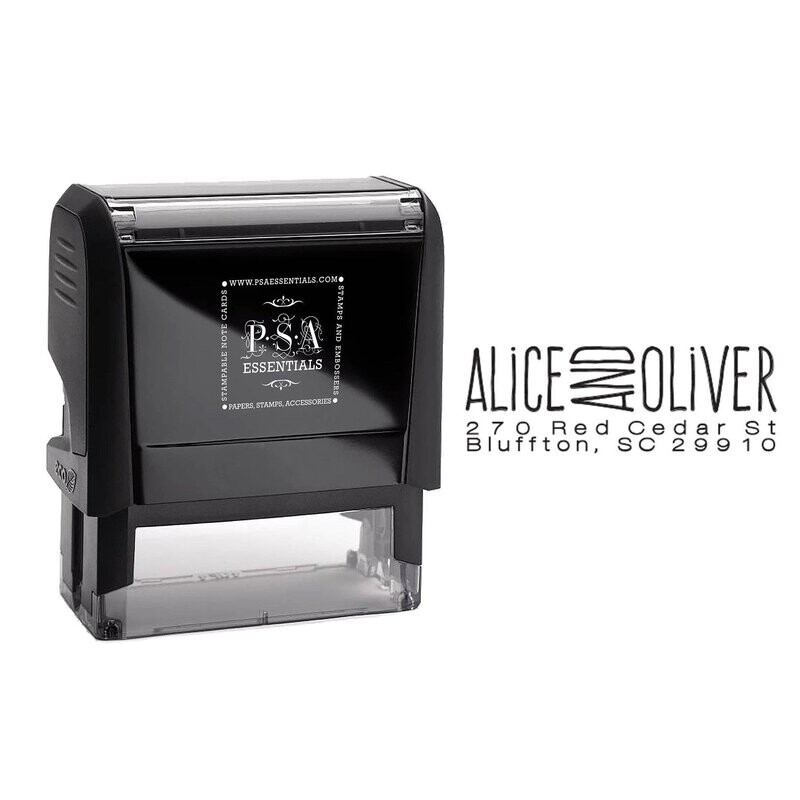 Alice Return Address Stamp