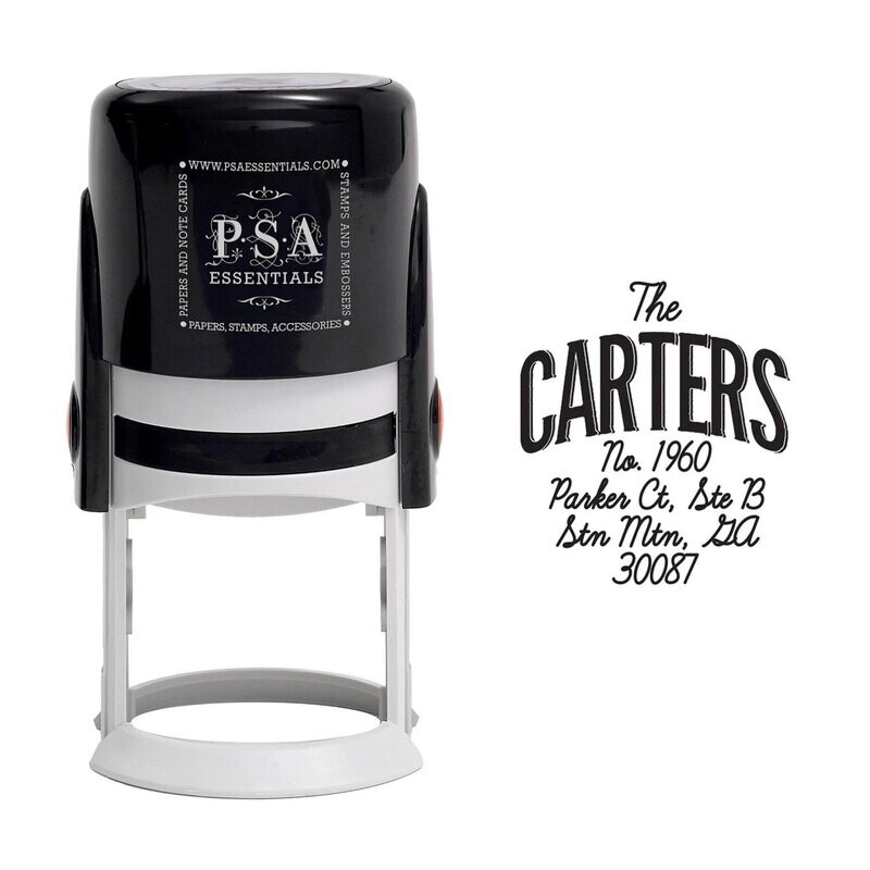 Carter Return Address Stamp