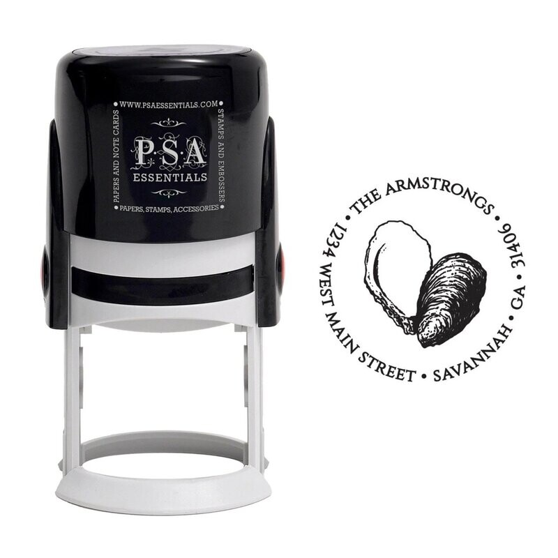 Oyster Return Address Stamp