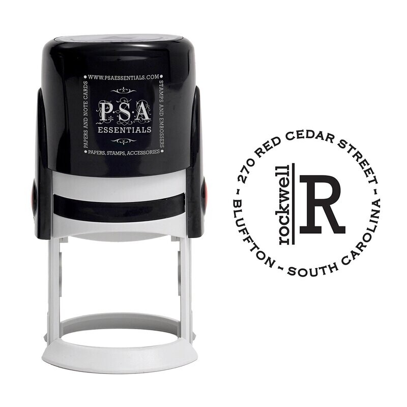 Rockwell Return Address Stamp