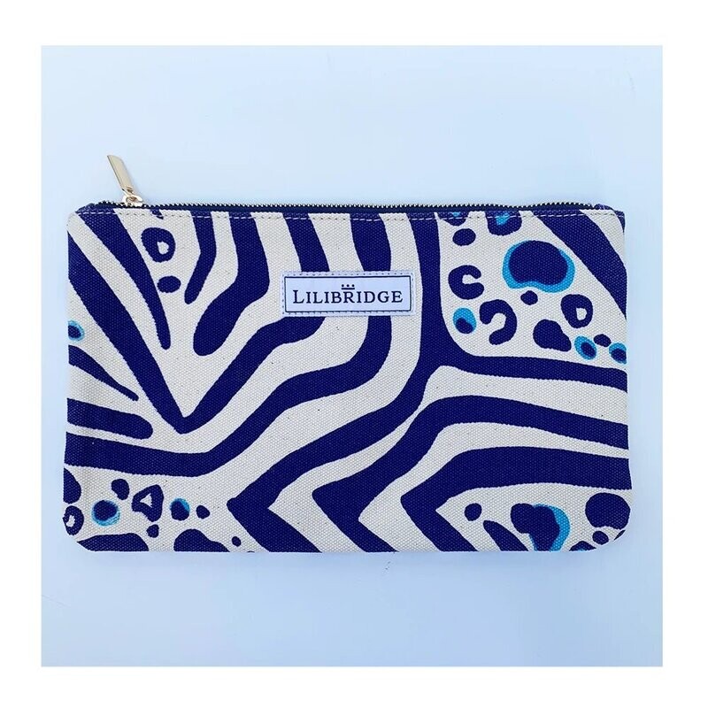 The Lilibridge Clutch, Zebra Cat Blue