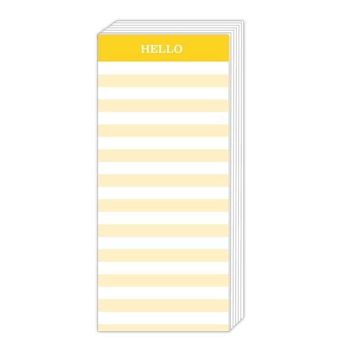 Chunky Note Pad - HELLO