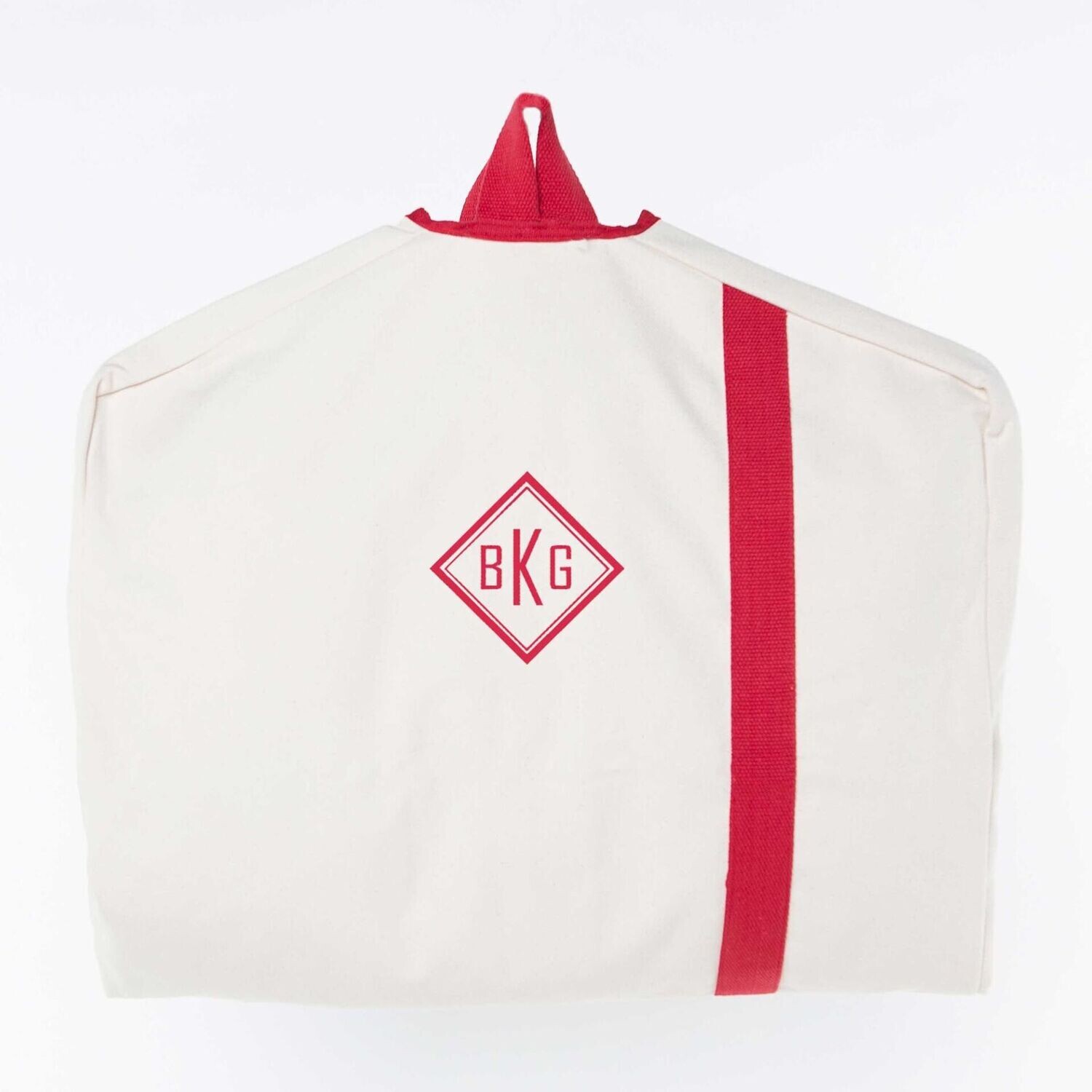 Garment Bag - Red Trim