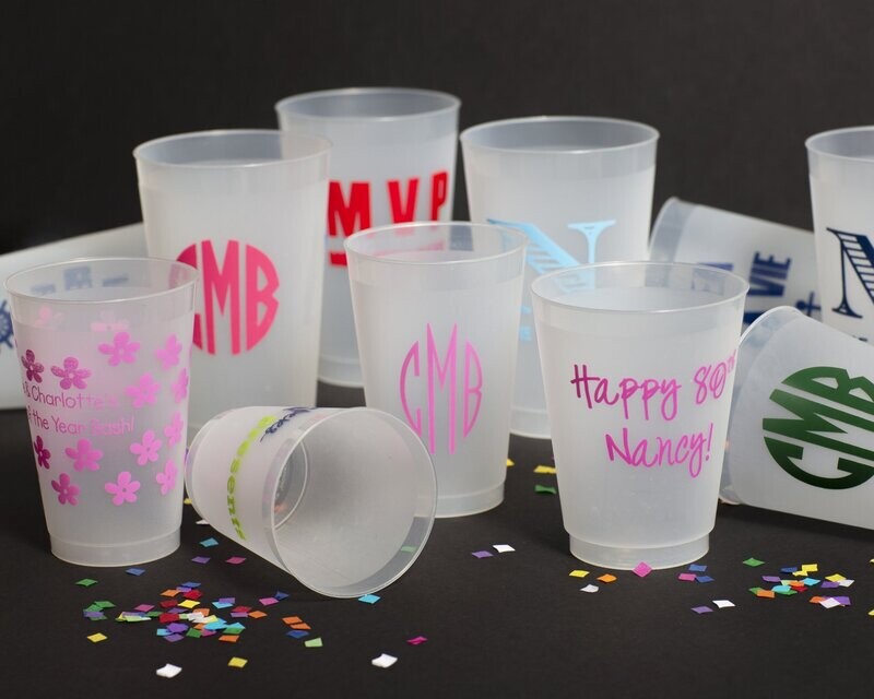 Custom Frosted Flex Cups