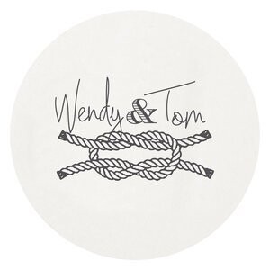 Nautical Knot Coaster