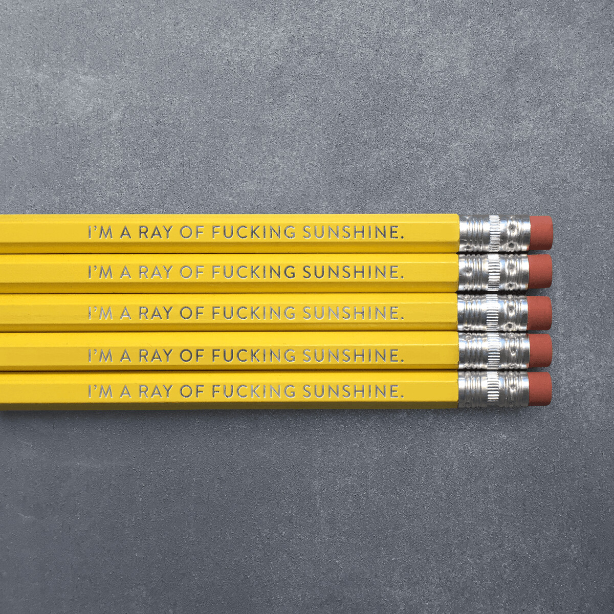 Foil Stamped Pencils