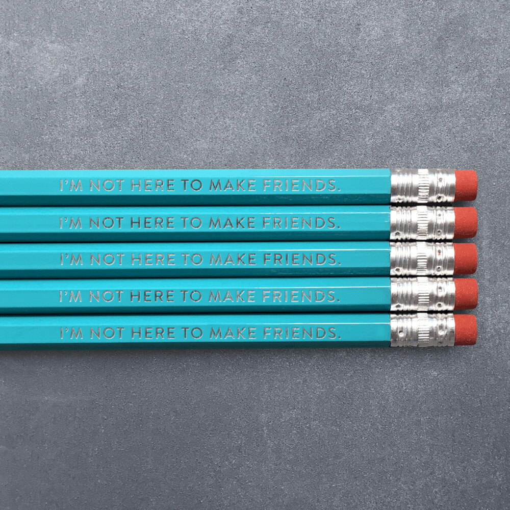 Foil Stamped Pencils