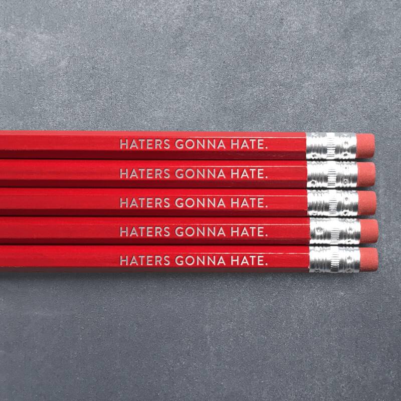 Foil Stamped Pencils