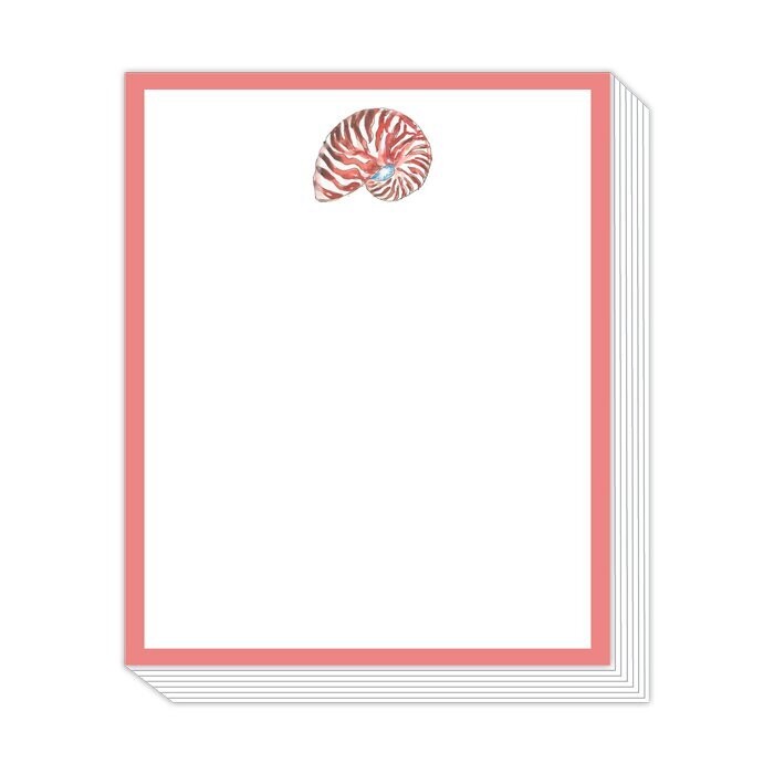 Handpainted Seashell Stack Pad