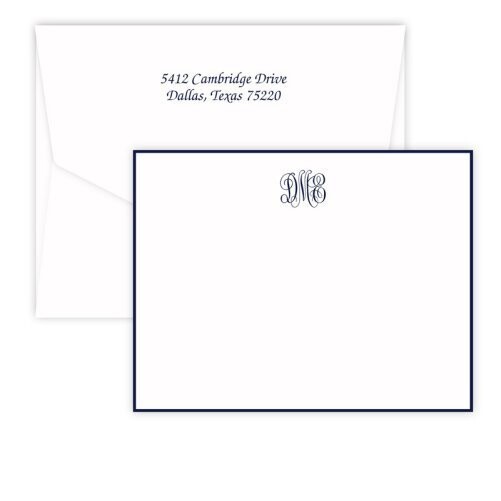 Delavan Monogram Card
