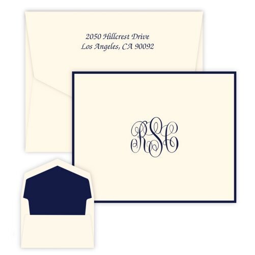 Delavan Monogram Note