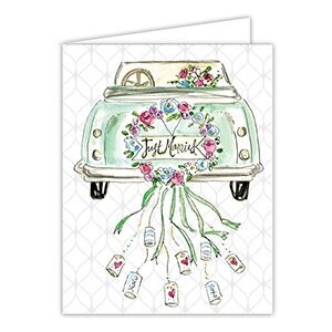 Just Married - Hand painted Car