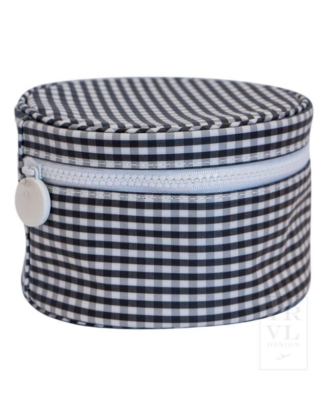 Round Up - Black Gingham Jewel Case