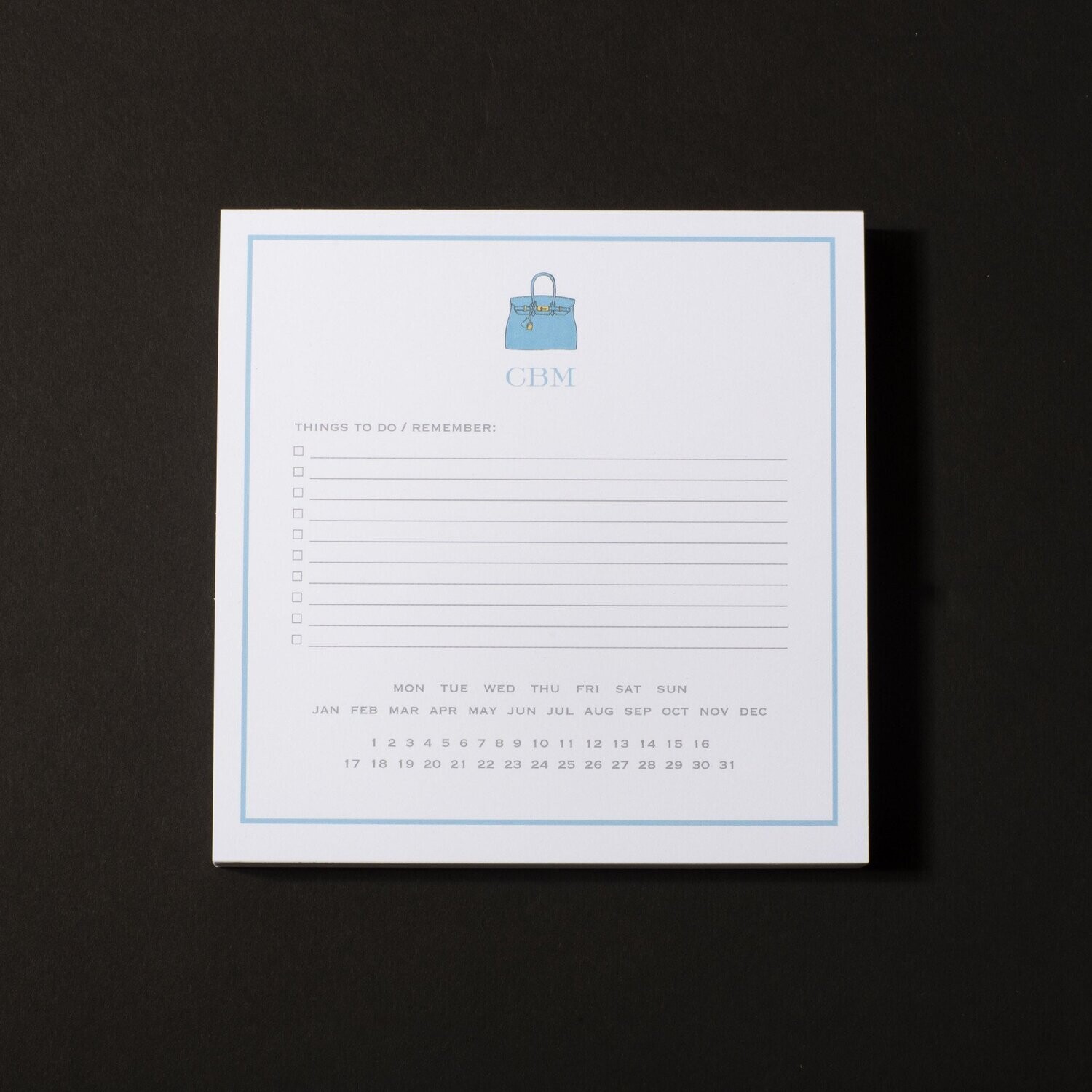 PERSONALIZED TASK NOTEPADS
