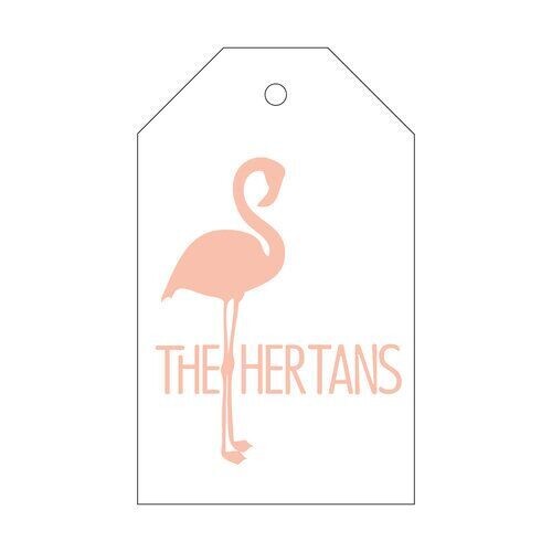 Flamingo Gift Tag