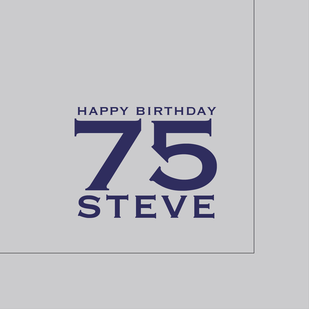 Happy Birthday 75