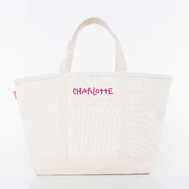 Large Canvas Tote