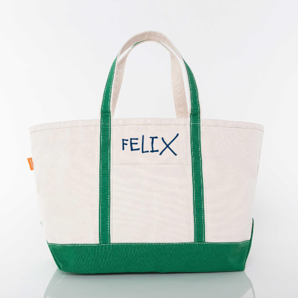 Large Classic Tote - Green