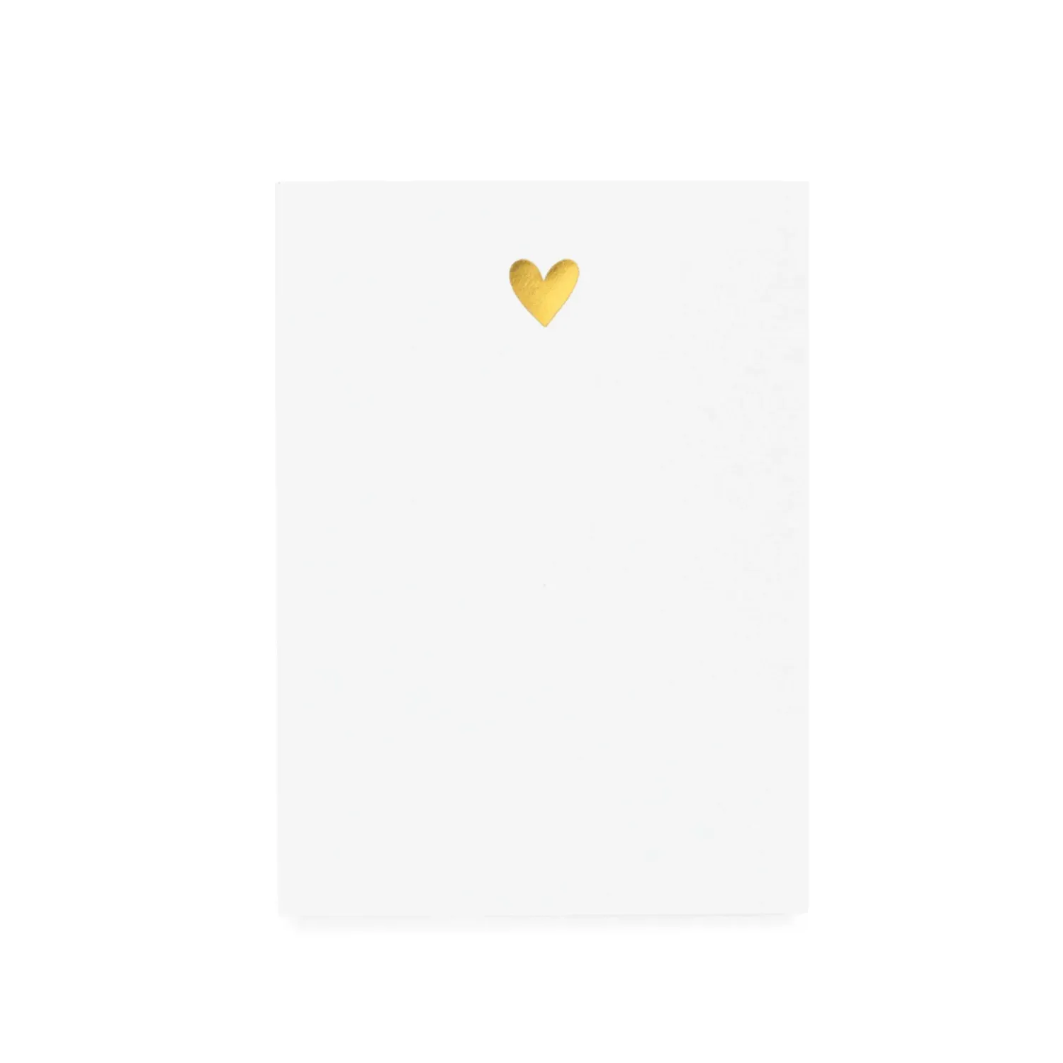 Gold Heart Mini Note Pad Gold Heart Mini Note Pad