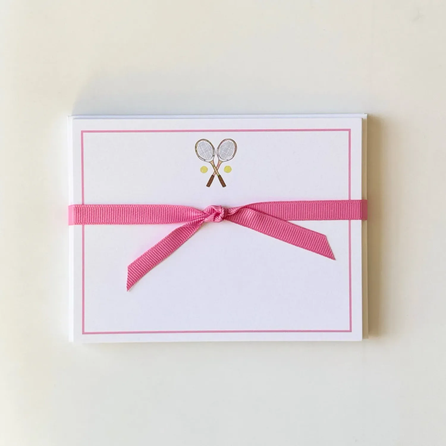 Crossed Tennis Pink