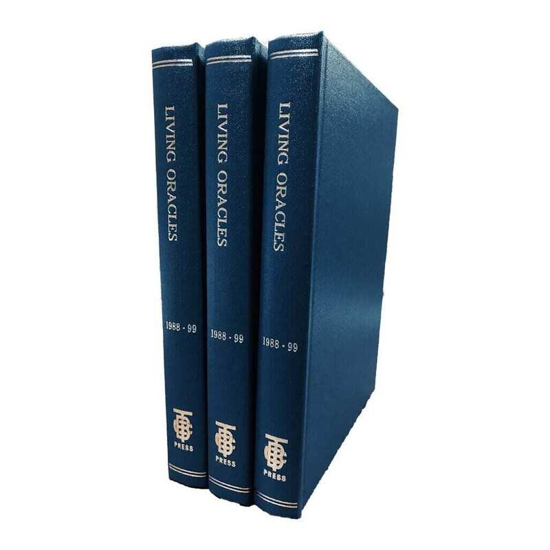 Living Oracles 1988-99 (Hard cover)