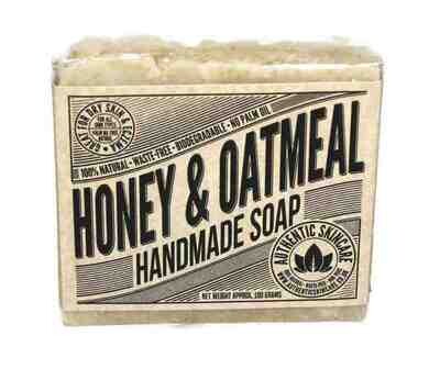 Honey & Oatmeal Handmade Soap Bar