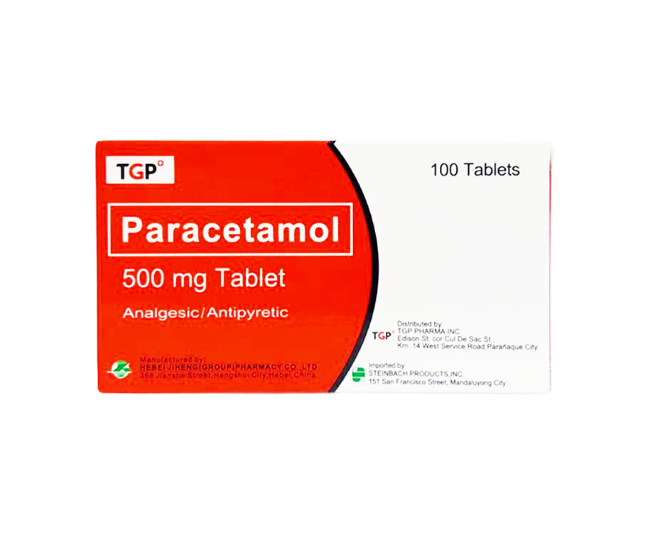 TGP Paracetamol 500mg 100 Tablets
