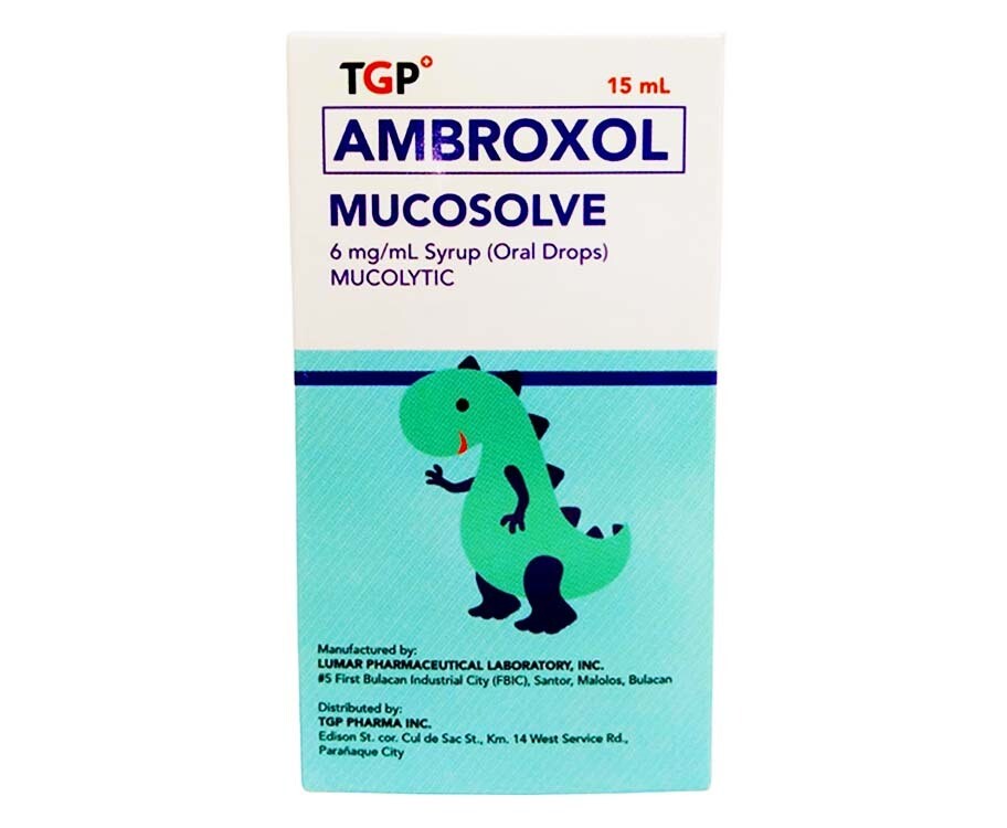TGP Ambroxol Mucosolve 6mg/ mL (Oral Drops) Syrup 15mL