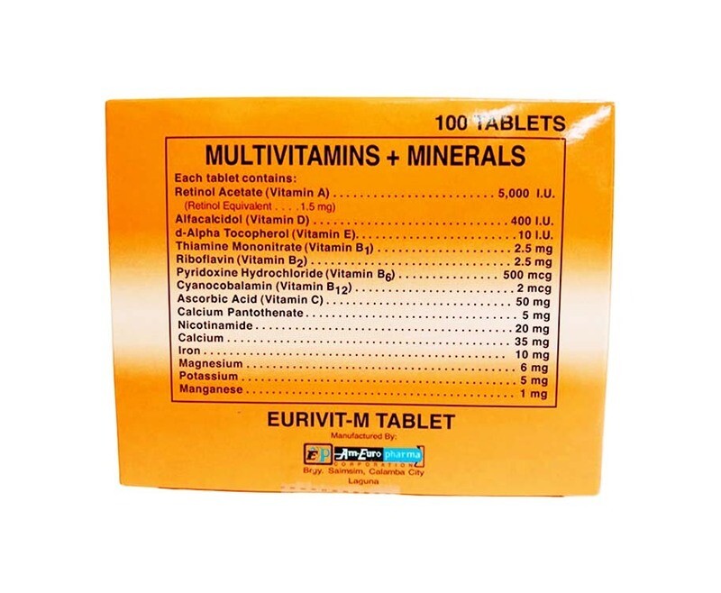Eurivit-M Tablet 100 Tablets