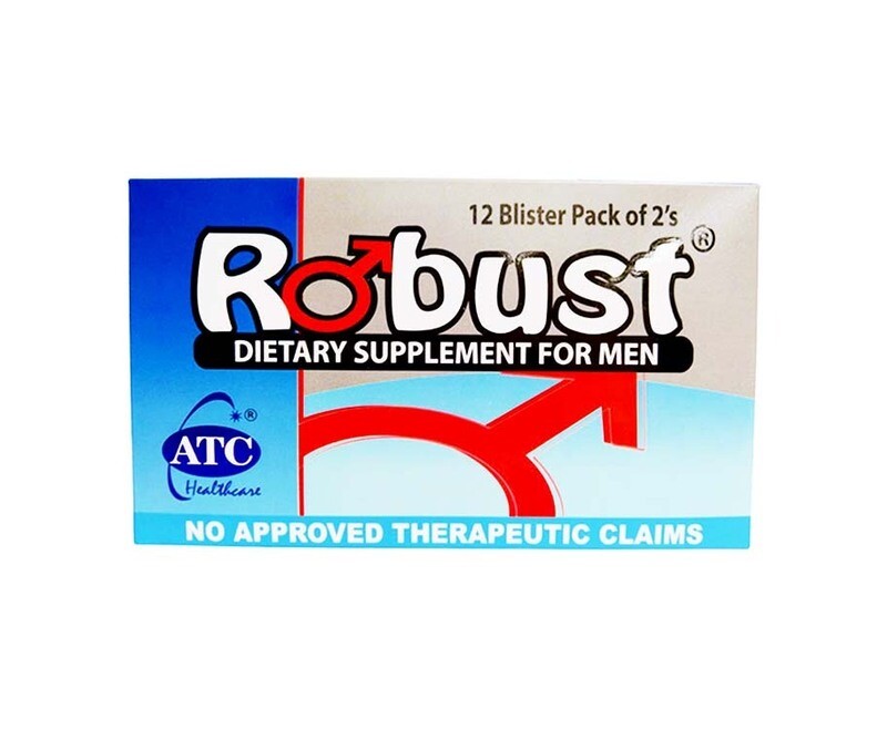 Robust Dietary Supplement For Men 12 Blister Pack of 2&#39;s
