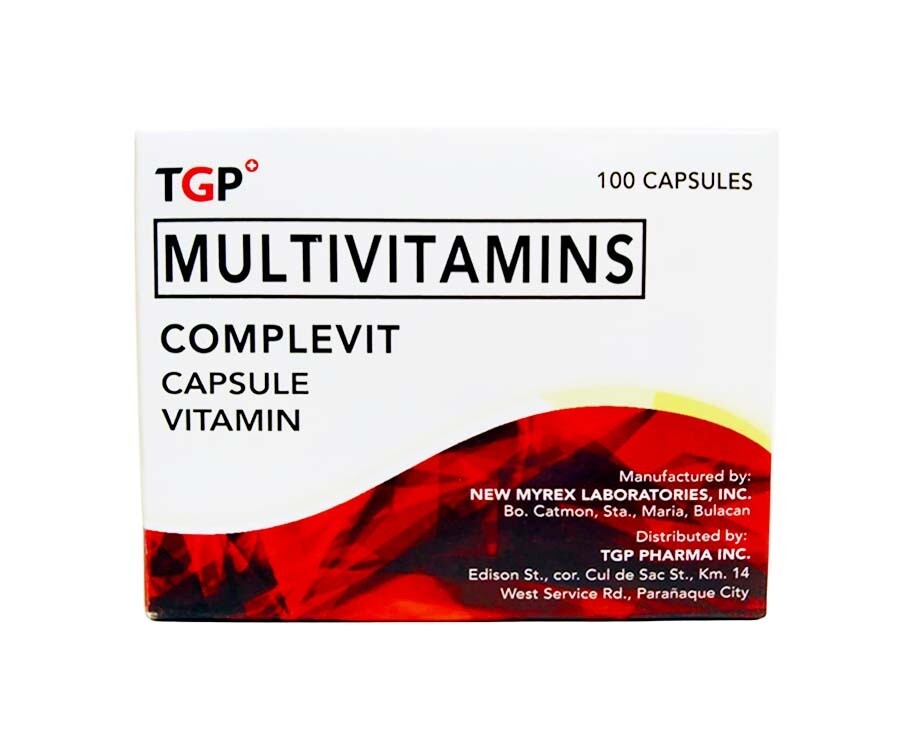 TGP Multivitamins Complevit 100 Capsules
