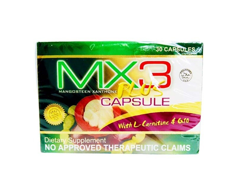 MX3 Plus Capsule Mangosteen Xanthone 30 Capsules