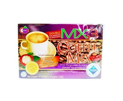 MX3 Coffee Mix Low Acid Coffee (10 Packs x 10g)