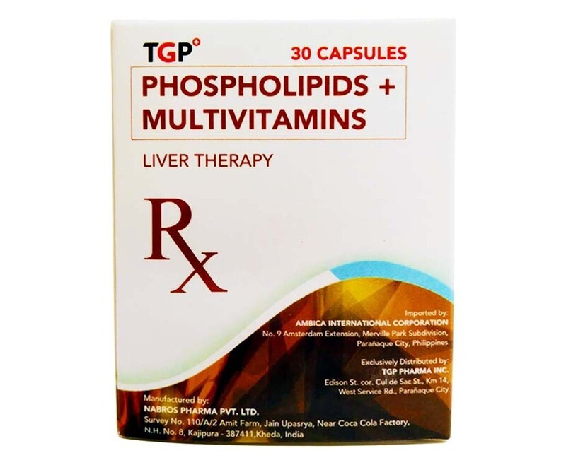 TGP Phospholipids + Multivitamins Liver Therapy 30 Capsules