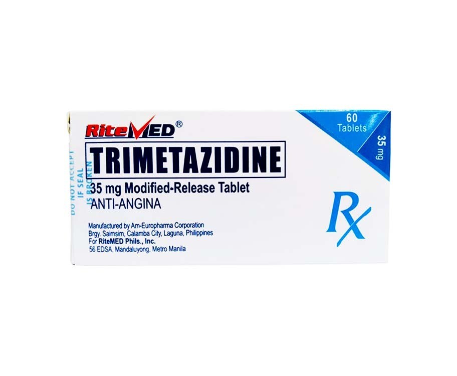 RiteMed Trimetazidine 35mg Modified-Release 35mg 60 Tablets