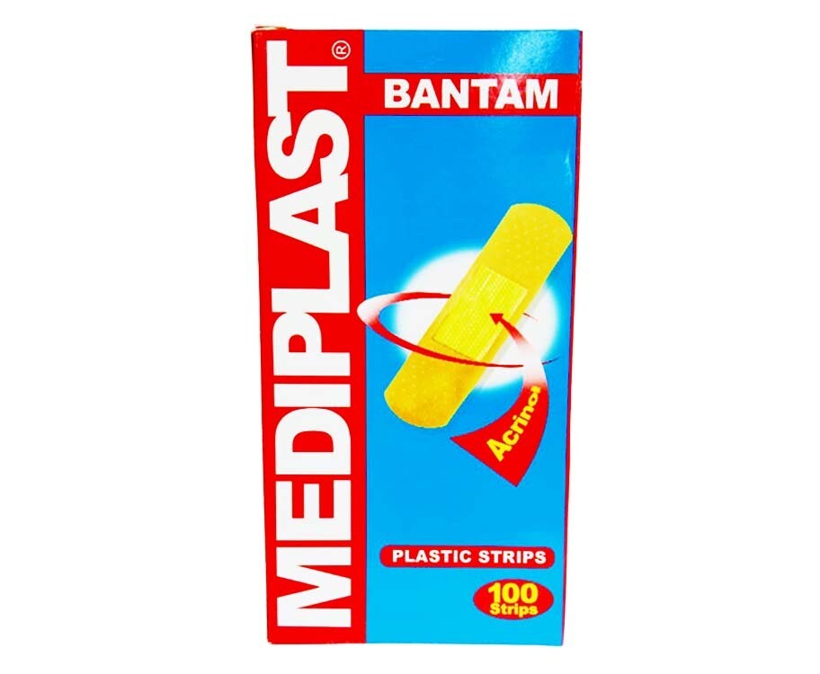 Mediplast Bantam Plastic Strips 100 Strips