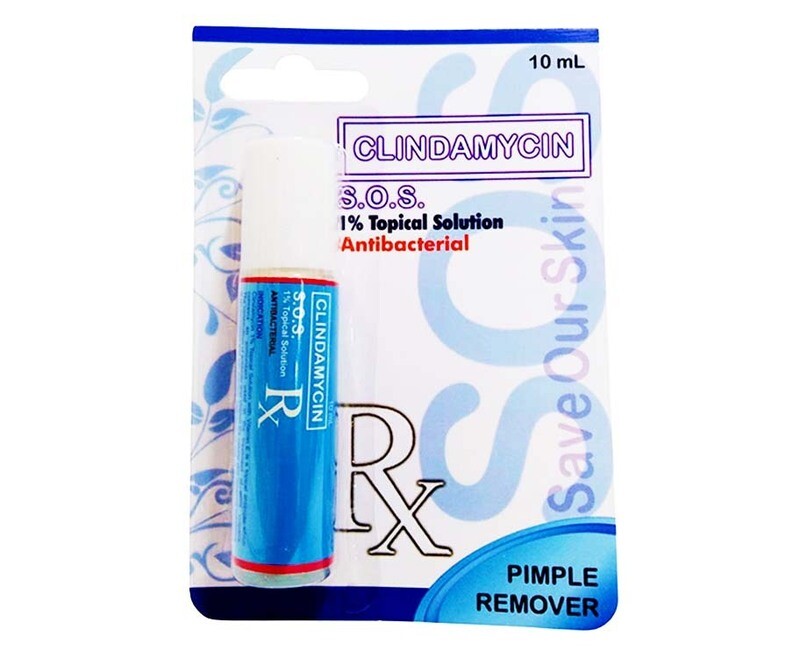 Clindamycin S.O.S. 1% Topical Solution Pimple Remover 10mL