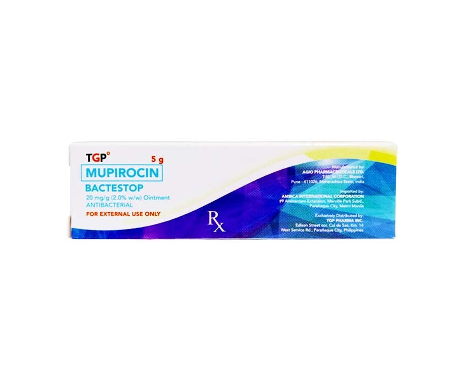 TGP Mupirocin Bactestop 20mg/ g (2.0% w/w) Ointment 5g