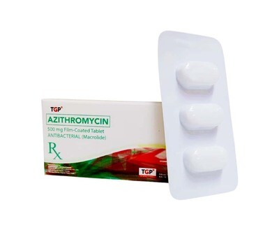 TGP Azithromycin 500mg Film-Coated Tablet