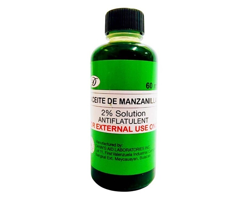 Aceite De Manzanilla 2% Solution Antiflatulent 60mL